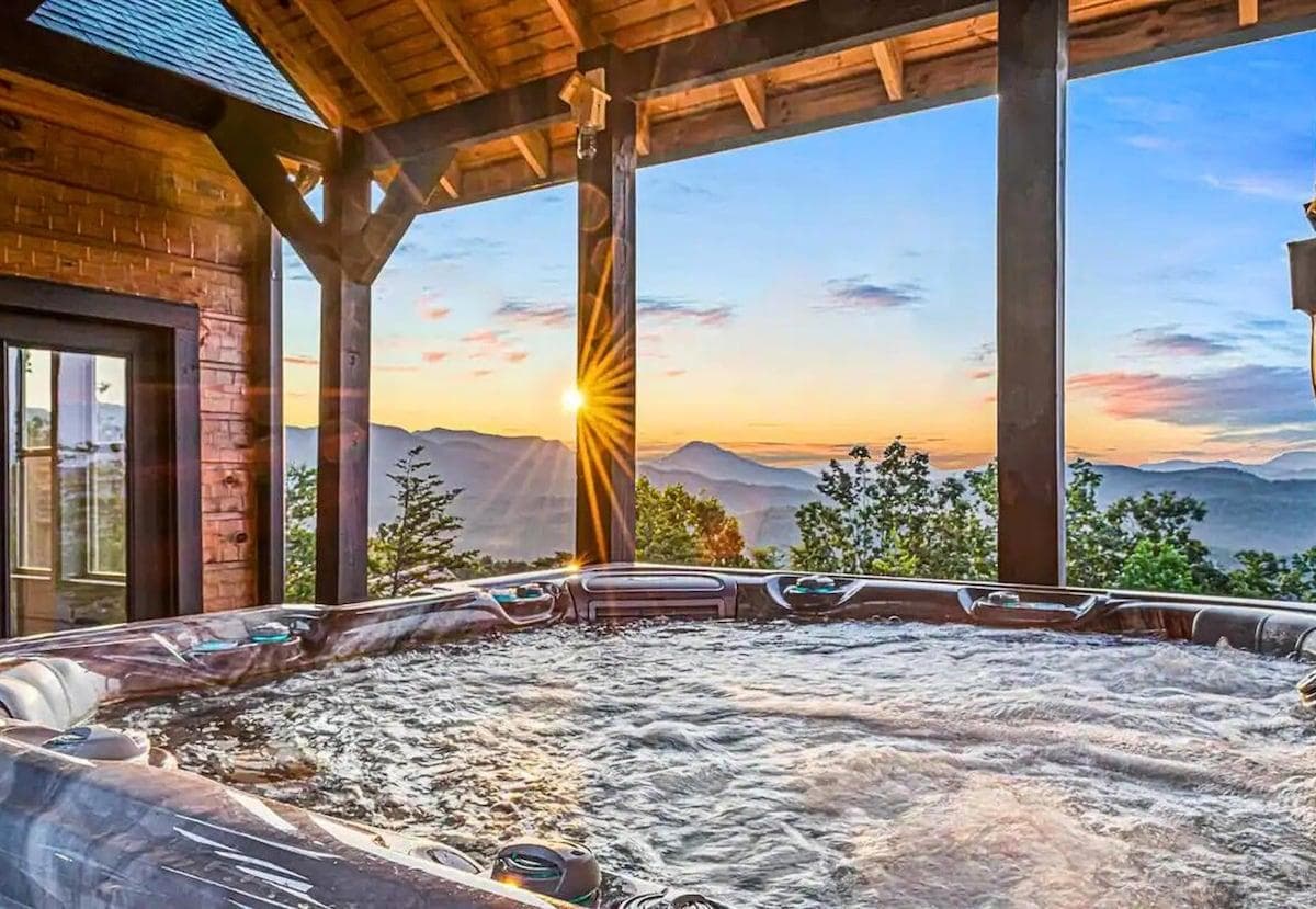 Doesn't the Hot Tub Just Look so Inviting?