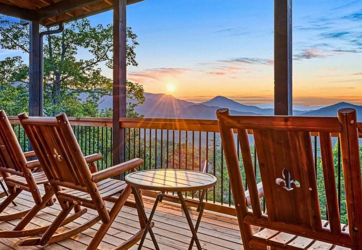 Sit Out on One of the Decks and Watch the Sunset