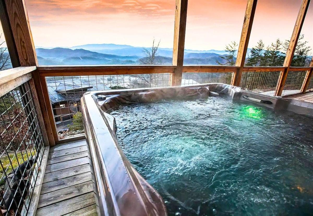 Doesn't the Hot Tub Just Look so Inviting?